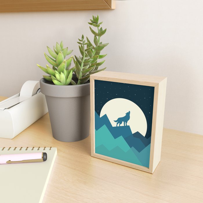 Keep The Wild In You Mini Art Print Gallery Image 2