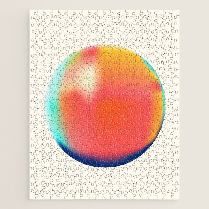 Bright Gradient Sphere  Jigsaw Puzzle Gallery Image 1