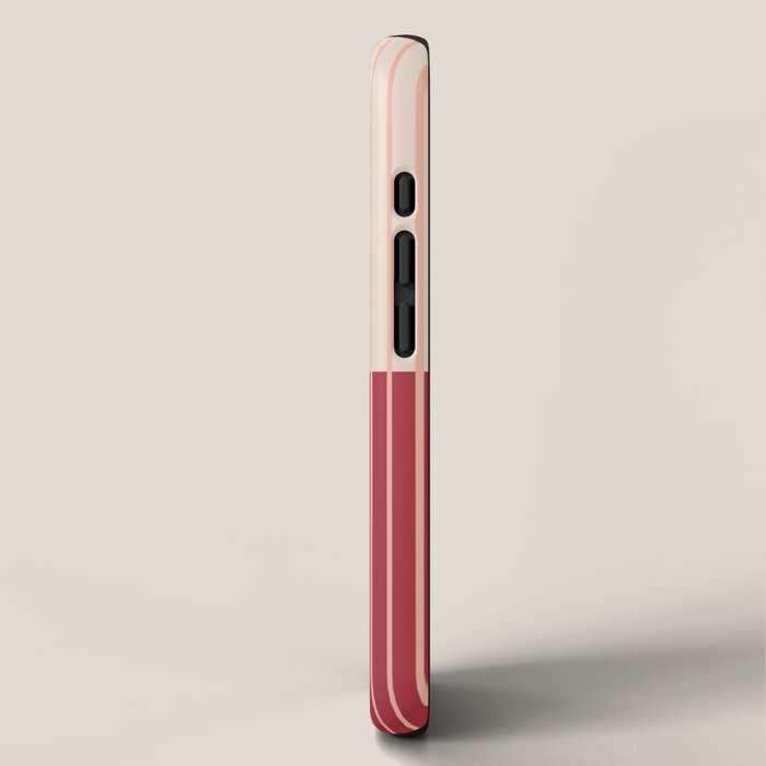 Color Block Lines VII iPhone Case Gallery Image 2