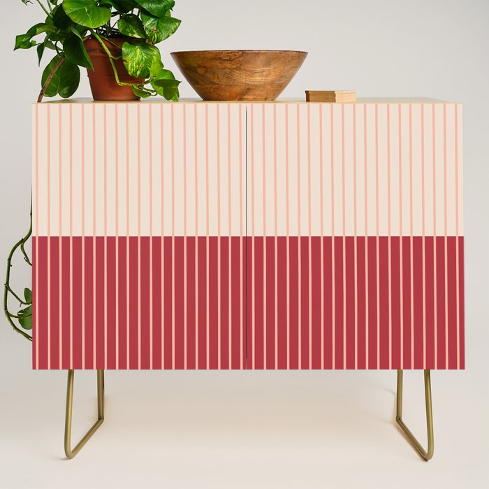 Color Block Lines VII Credenza Gallery Image 1