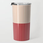 Color Block Lines VII Travel Mug Gallery Image 3