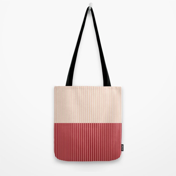 Color Block Lines VII Tote Bag Gallery Image 2