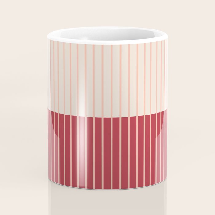 Color Block Lines VII Coffee Mug Gallery Image 4