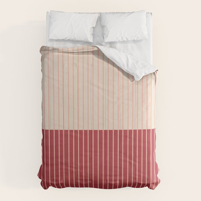 Color Block Lines VII Comforter Gallery Image 6