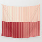 Color Block Lines VII Wall Tapestry Gallery Image 4