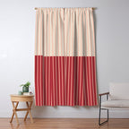 Color Block Lines VII Window Curtain Gallery Image 5