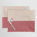 Color Block Lines VII Placemat Gallery Image 1