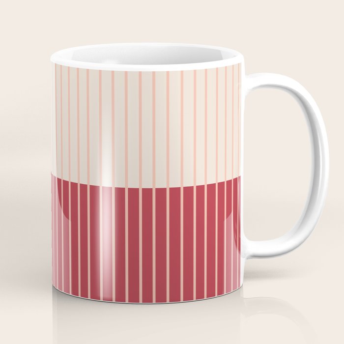 Color Block Lines VII Coffee Mug Gallery Image 1