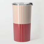 Color Block Lines VII Travel Mug Gallery Image 2