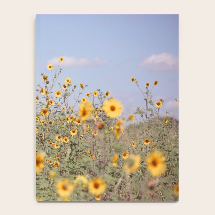 Texas Sunflower Field Notebook Gallery Image 4