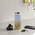 Texas Sunflower Field Water Bottle Gallery Image 4