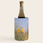 Texas Sunflower Field Wine Chiller Gallery Image 3