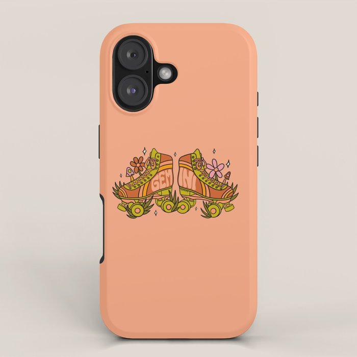 Gemini Roller Skate iPhone Case Gallery Image 1