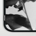 Black and White Moody Floral 2 Laptop Sleeve Gallery Image 3