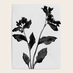 Black and White Moody Floral 2 Poster Gallery Image 4
