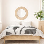 Black and White Moody Floral 2 Duvet Cover Gallery Image 3