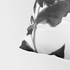 Black and White Moody Floral 2 Pillow Sham Gallery Image 4