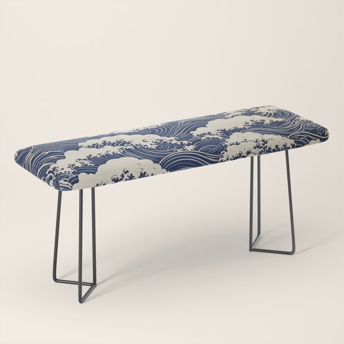 Endless Kanagawa Waves Bench Gallery Image 1