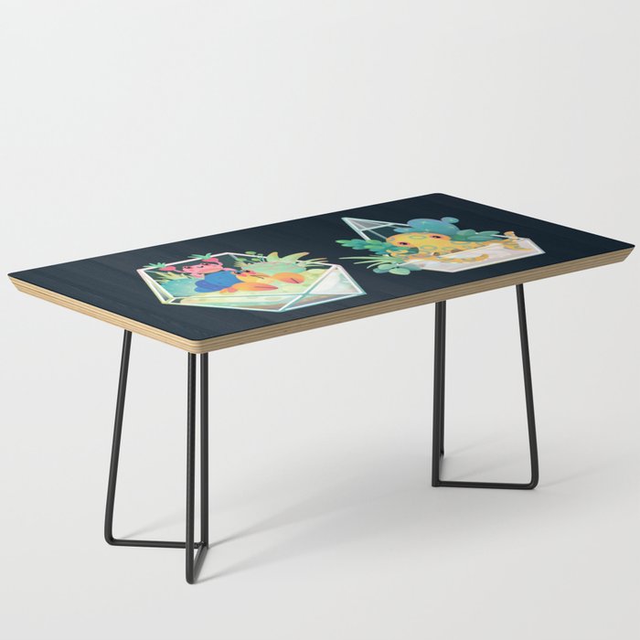 Ocean terrarium - Boxer crab, hermit crab Coffee Table Gallery Image 1