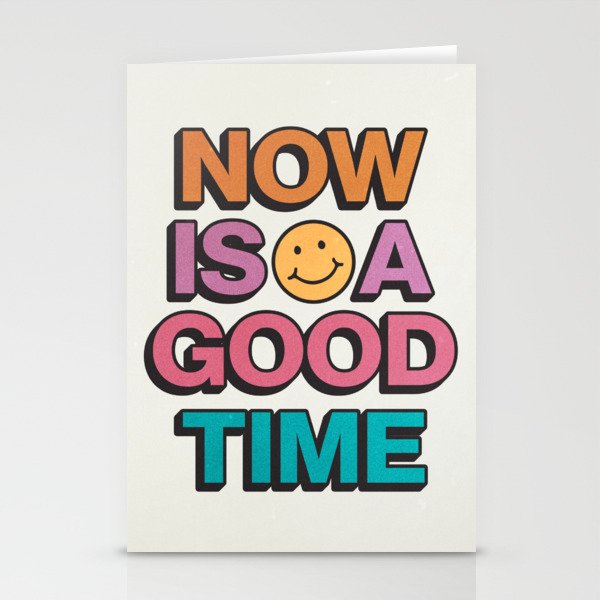 Now Is A Good Time Stationery Card Gallery Image 2