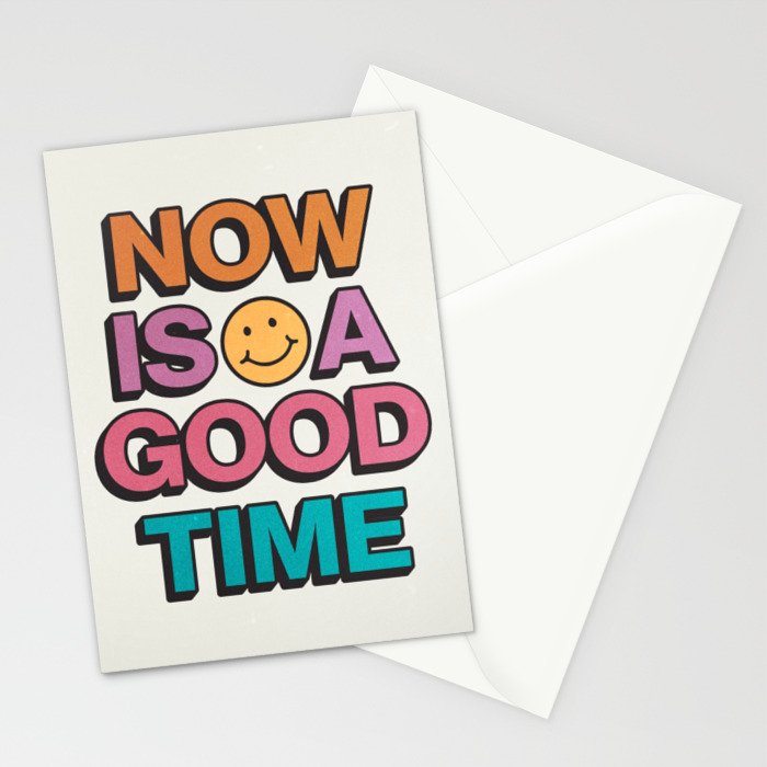 Now Is A Good Time Stationery Card Gallery Image 2