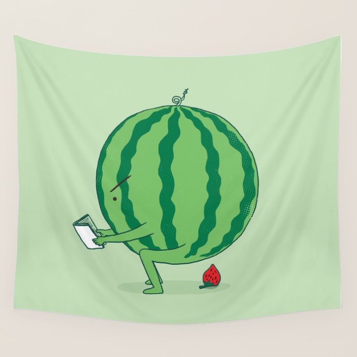 The Making of Strawberry Wall Tapestry Gallery Image 1