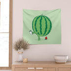 The Making of Strawberry Wall Tapestry Gallery Image 2