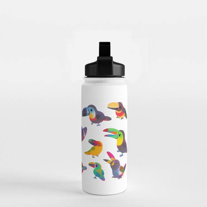 Toucan - pastel Water Bottle Gallery Image 2