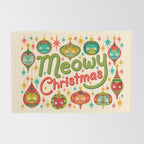 Meowy Christmas Rug Gallery Image 2