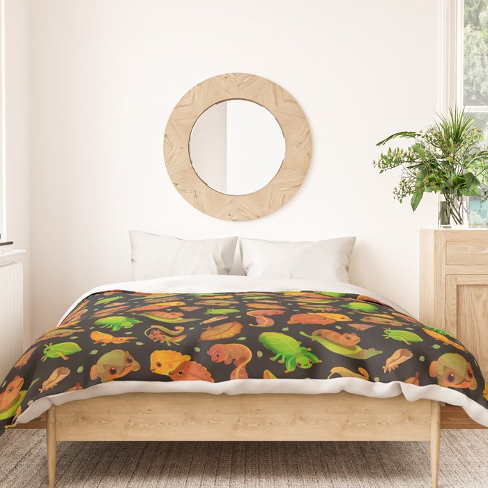 Leaf mimics Duvet Cover Gallery Image 3