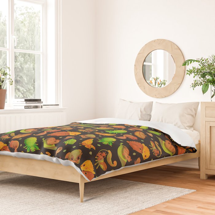 Leaf mimics Duvet Cover Gallery Image 2