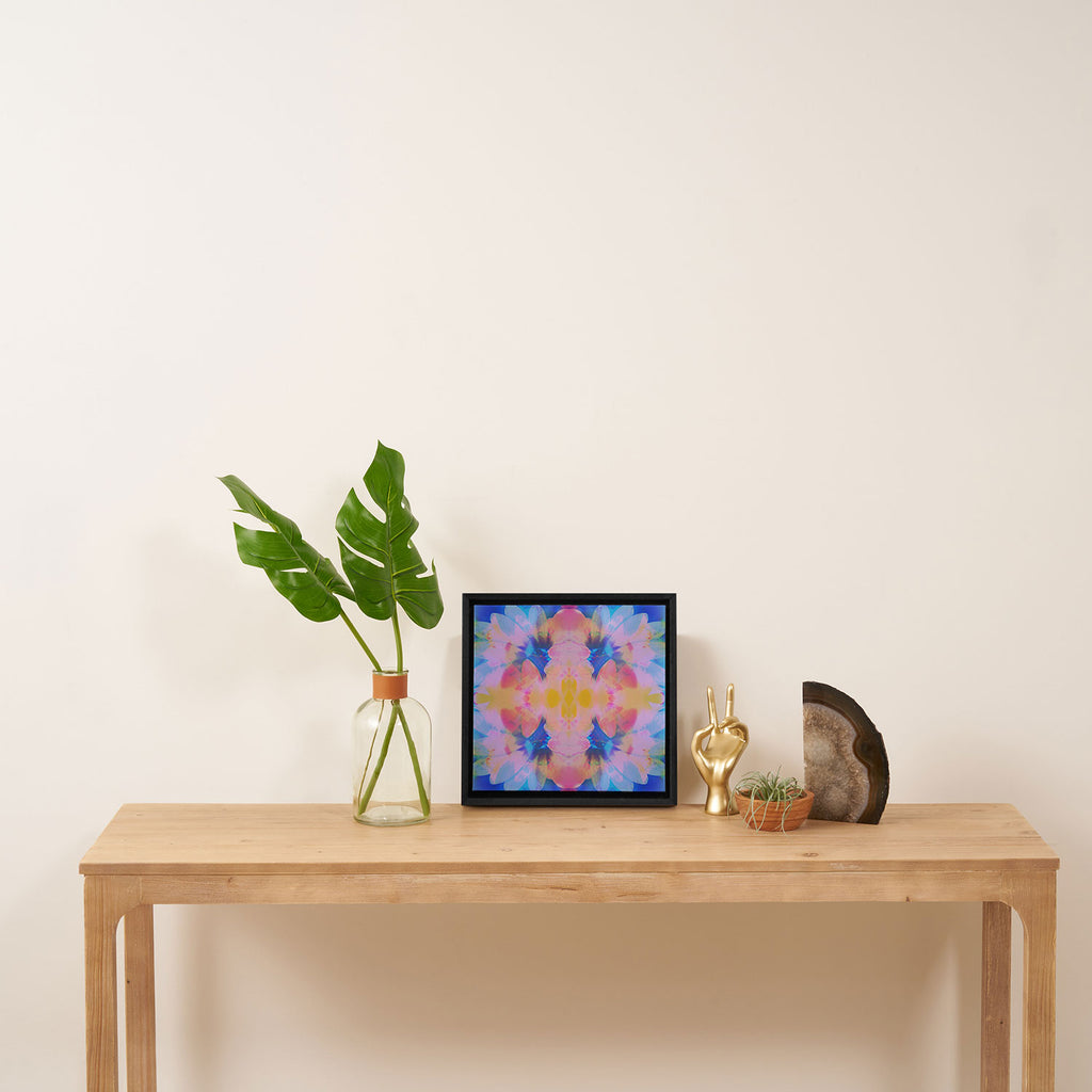 lucid bloom Framed Canvas Print Gallery Image 3