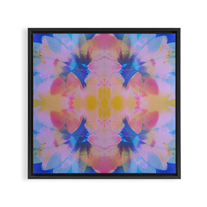 lucid bloom Framed Canvas Print Gallery Image 1