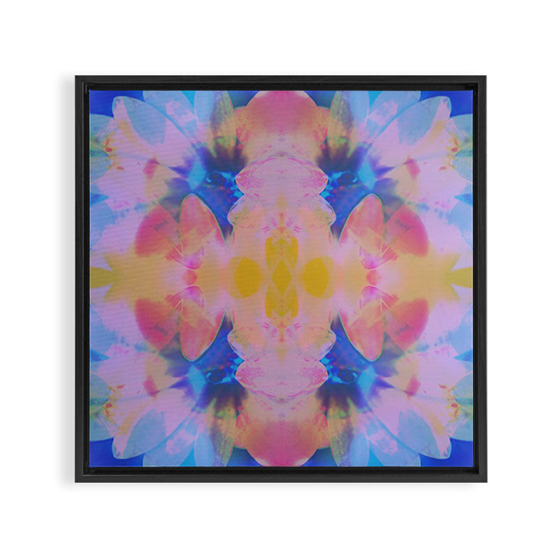 lucid bloom Framed Canvas Print Gallery Image 3