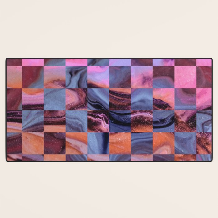 Galaxy Grid Desk Mat Gallery Image 3