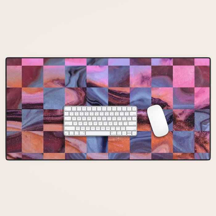 Galaxy Grid Desk Mat Gallery Image 1