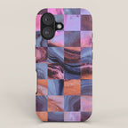 Galaxy Grid iPhone Case Gallery Image 1
