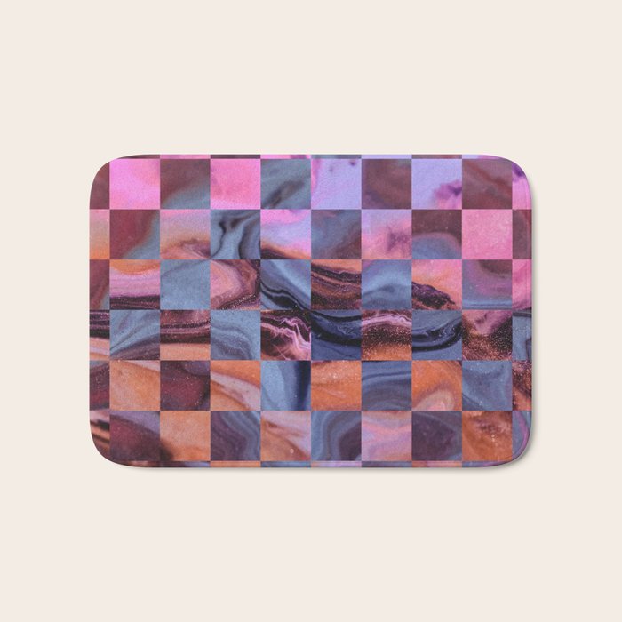 Galaxy Grid Bath Mat Gallery Image 1