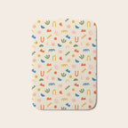 Abstract organic nature shape art pattern Bath Mat Gallery Image 1