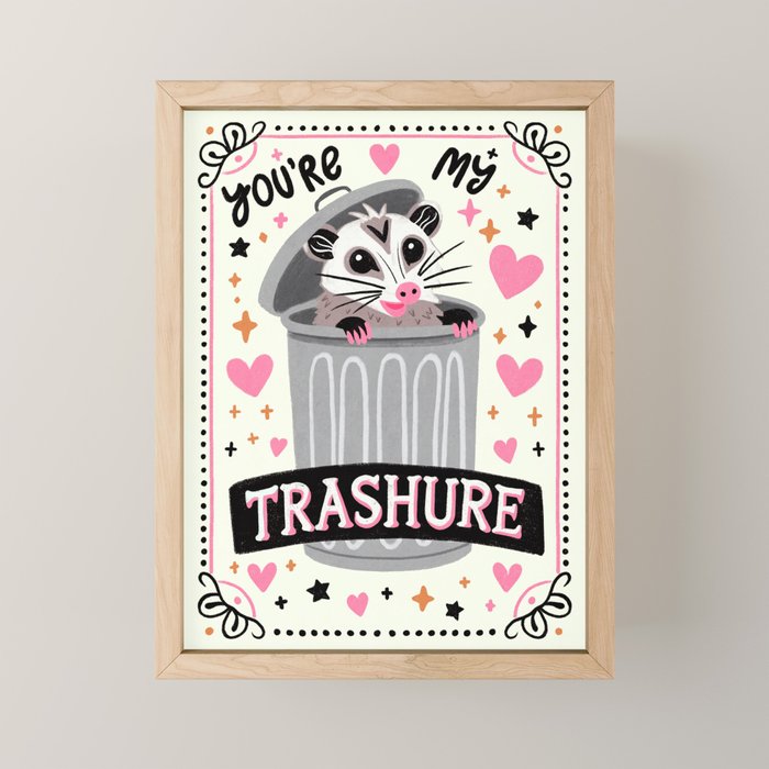 You are my favourite trashure Mini Art Print Gallery Image 1