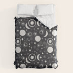 Celestial dark pattern DS Comforter Gallery Image 6