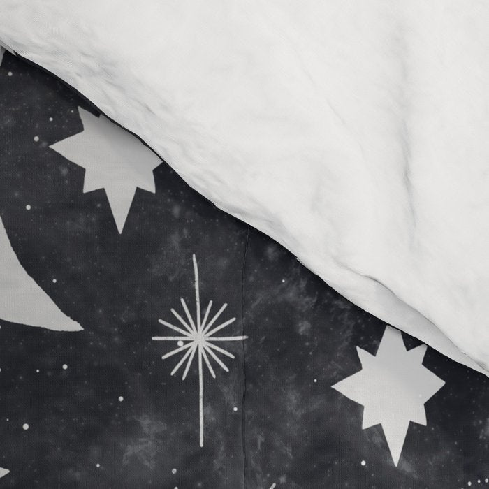 Celestial dark pattern DS Comforter Gallery Image 4