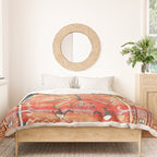 Konya Central Anatolian Niche Rug Print Duvet Cover Gallery Image 3