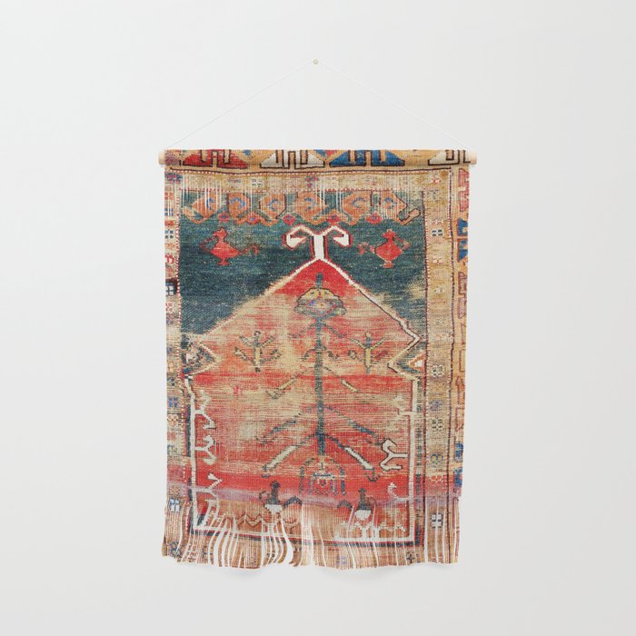 Konya Central Anatolian Niche Rug Print Wall Hanging Gallery Image 1