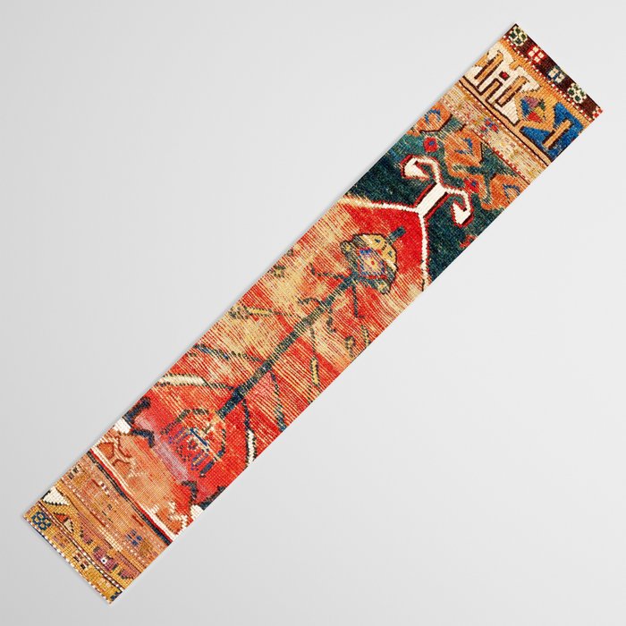 Konya Central Anatolian Niche Rug Print Table Runner Gallery Image 3