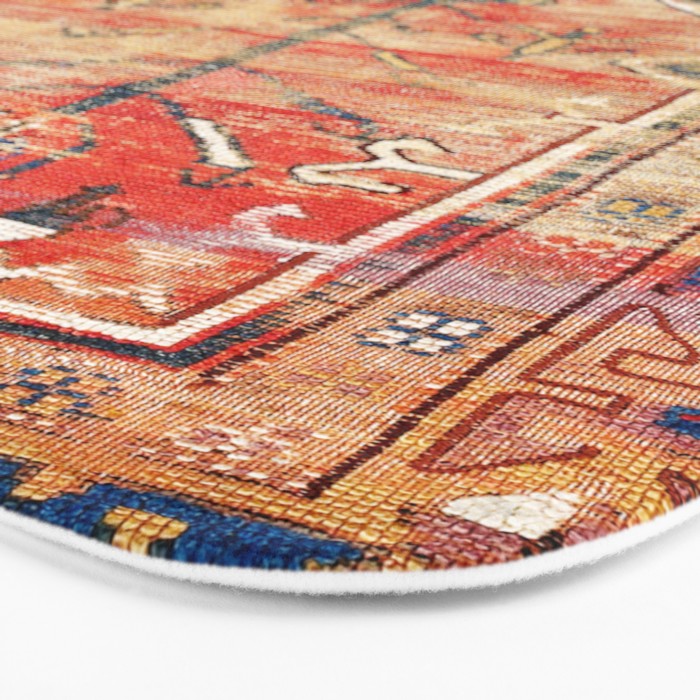 Konya Central Anatolian Niche Rug Print Bath Mat Gallery Image 3