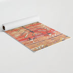 Konya Central Anatolian Niche Rug Print Yoga Mat Gallery Image 2