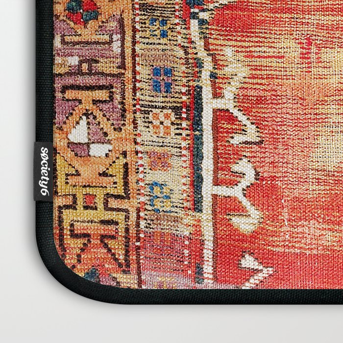 Konya Central Anatolian Niche Rug Print Laptop Sleeve Gallery Image 3