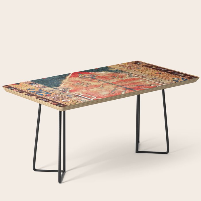 Konya Central Anatolian Niche Rug Print Coffee Table Gallery Image 1