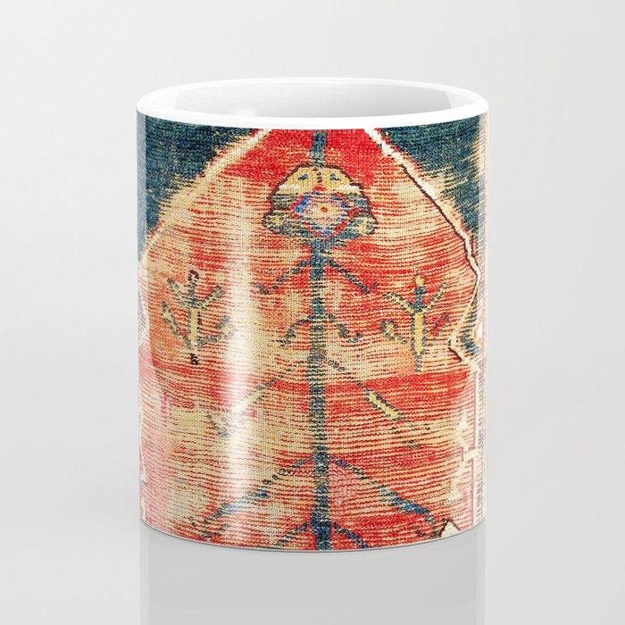 Konya Central Anatolian Niche Rug Print Coffee Mug Gallery Image 4
